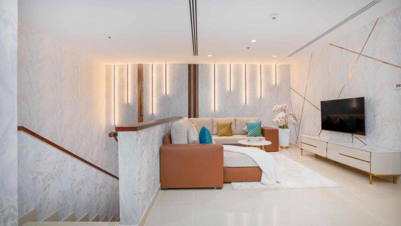 Exclusive Retreat Globalstay'S New 3Br Townhouse With Private Pool 두바이 외부 사진