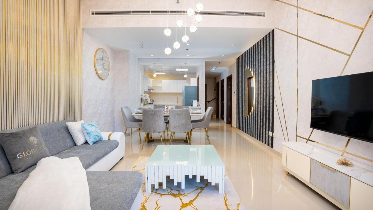 Exclusive Retreat Globalstay'S New 3Br Townhouse With Private Pool 두바이 외부 사진