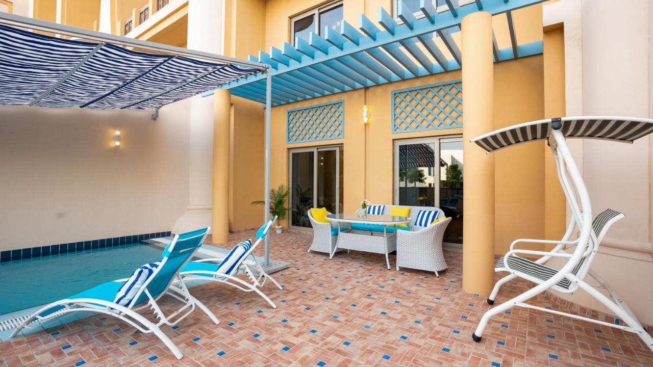 Exclusive Retreat Globalstay'S New 3Br Townhouse With Private Pool 두바이 외부 사진