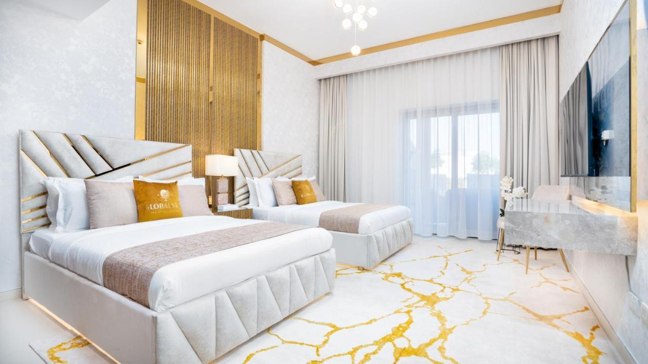Exclusive Retreat Globalstay'S New 3Br Townhouse With Private Pool 두바이 외부 사진